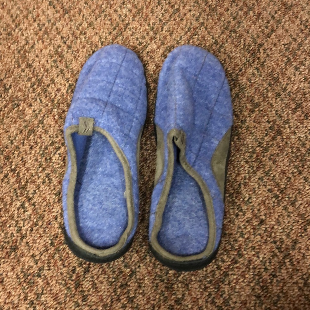Blue Isotoner Slippers
